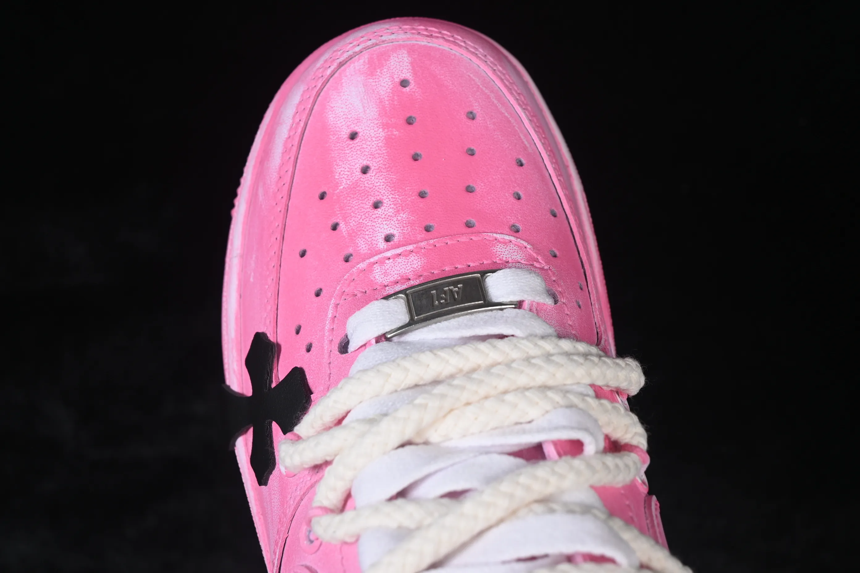 All categories Nk Air Force 1 Air Force series Nk Air Force 1 Low Air Force low-top Nike Air Force 1'07 Low Pink Attack Crow Air Force 1 low-top casual sneakers DX0788-001